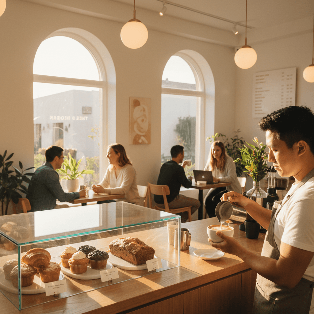 Checkout Breakfast at Handlebar Coffee